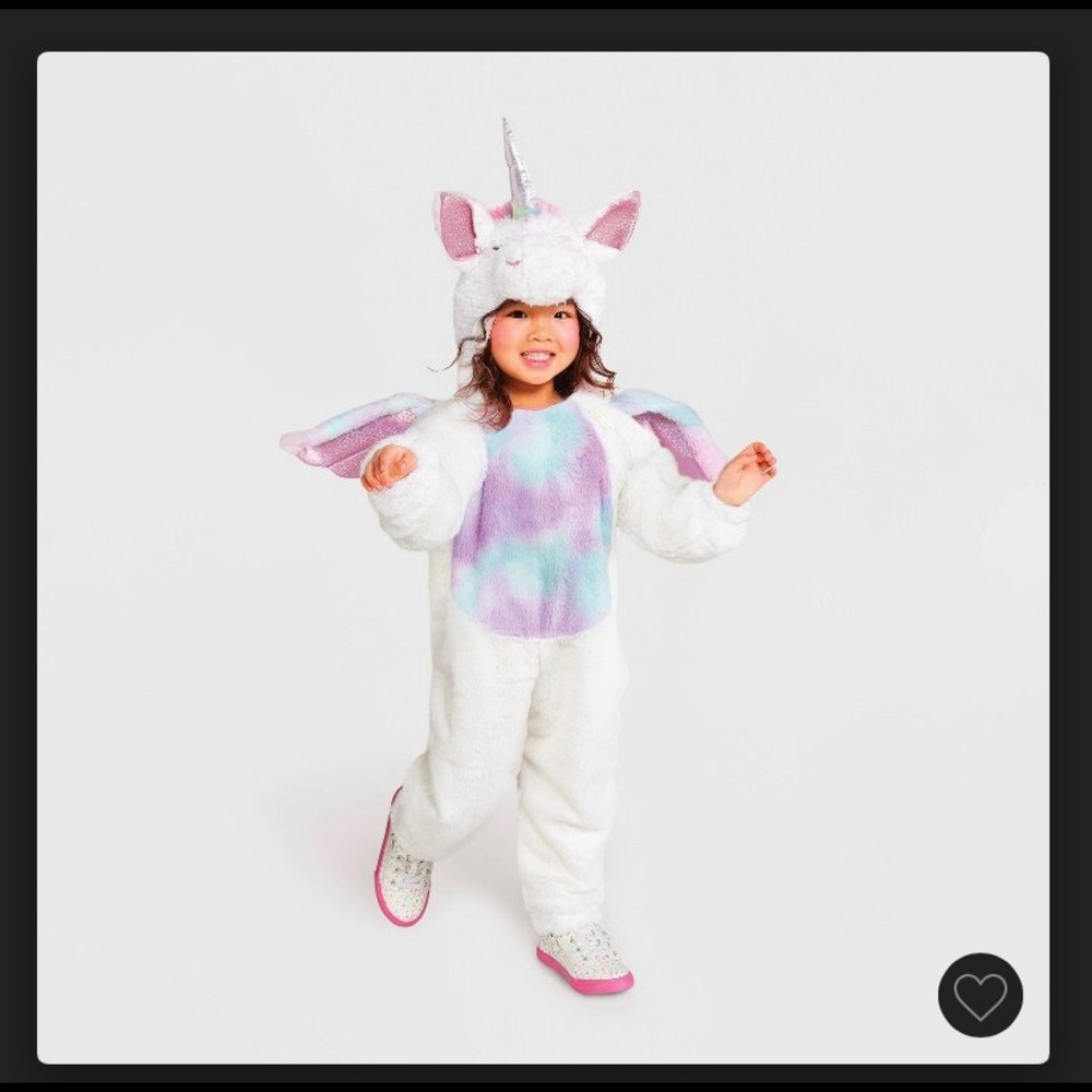Girls unicorn costume
